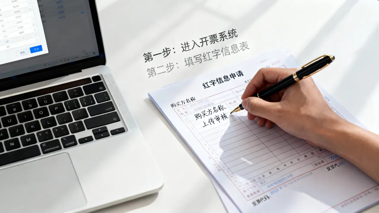 负数发票如何开具?红字发票申请流程详解-图2 负数发票如何开具?红字发票申请流程详解-图2