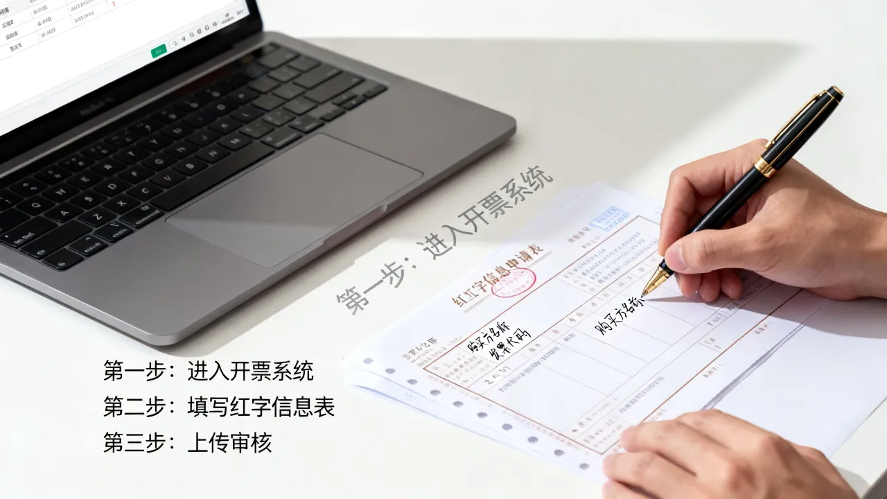 负数发票如何开具?红字发票申请流程详解-图3 负数发票如何开具?红字发票申请流程详解-图3