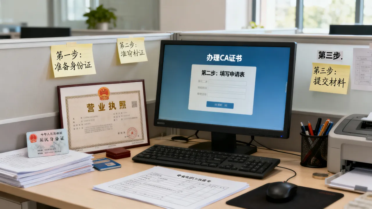 如何办理ca证书?需要准备哪些材料和办理流程?-图3 如何办理ca证书?需要准备哪些材料和办理流程?-图3