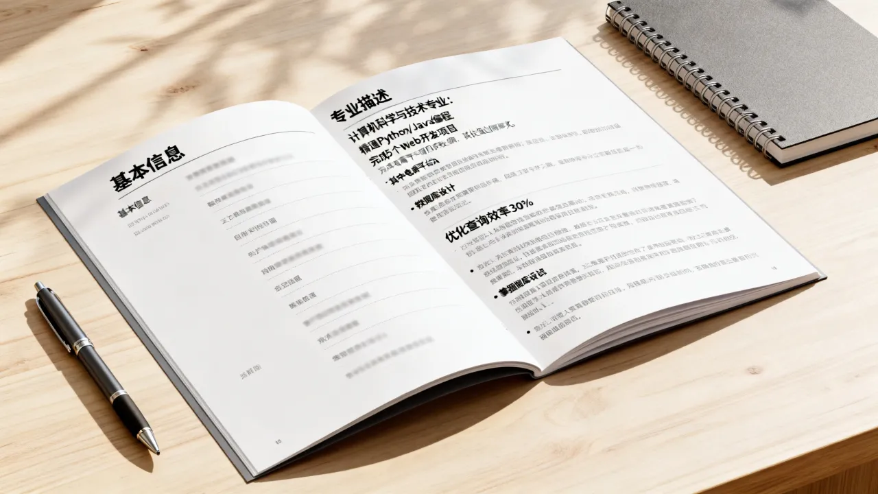 简历中专业描述怎么写,怎么写好简历专业描述才能吸引HR?-图2 简历中专业描述怎么写,怎么写好简历专业描述才能吸引HR?-图2