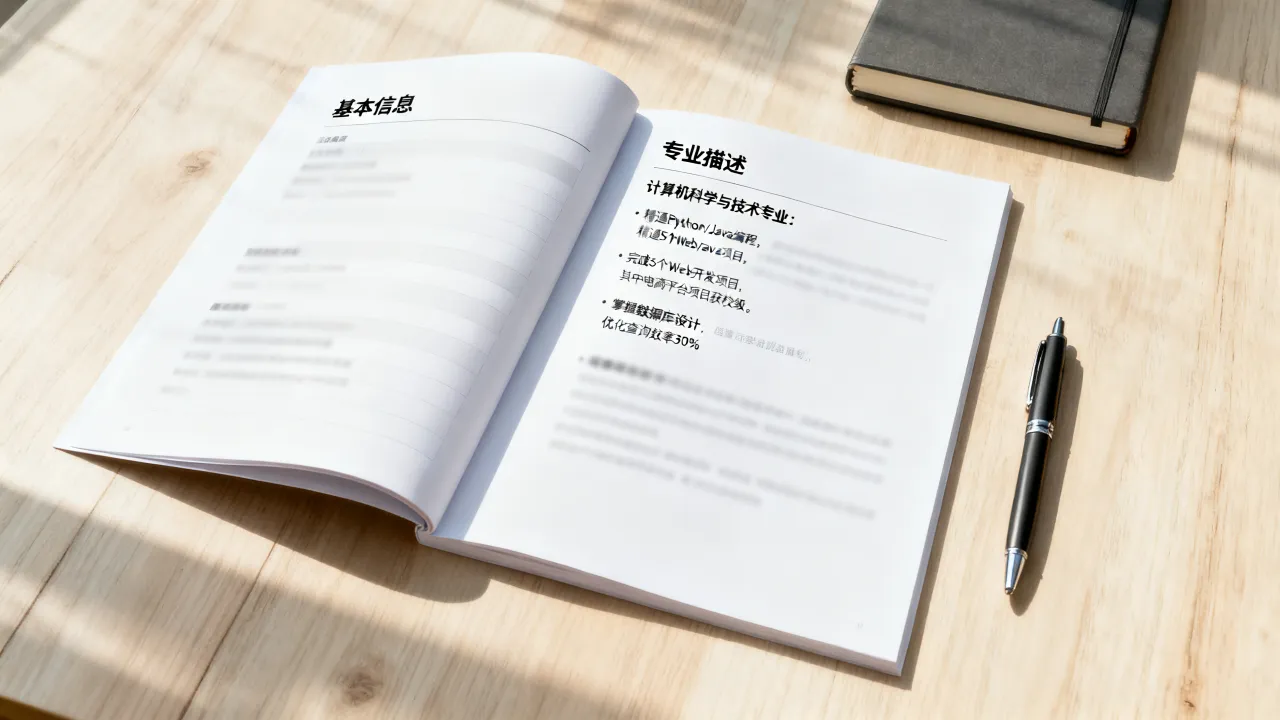 简历中专业描述怎么写,怎么写好简历专业描述才能吸引HR?-图3 简历中专业描述怎么写,怎么写好简历专业描述才能吸引HR?-图3