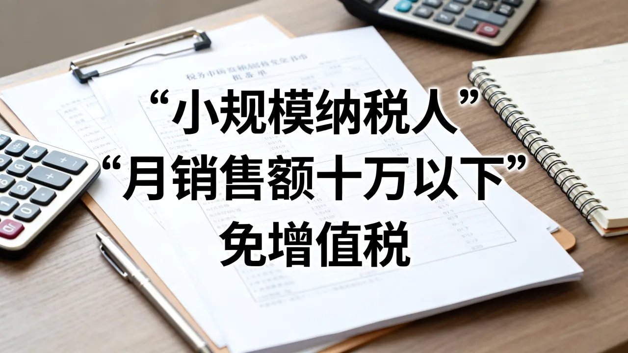如何减免增值税,小规模纳税人月销售额十万以下免增值税吗?
