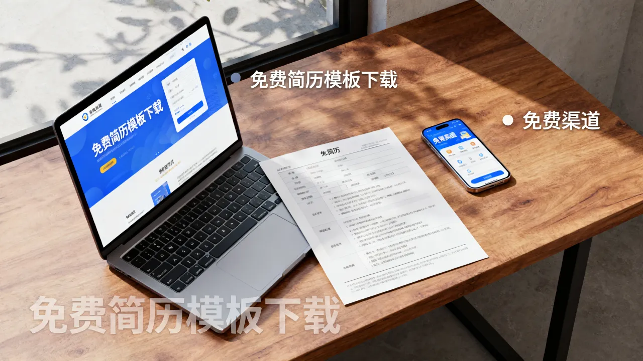个人简历模版怎么下载,有哪些免费下载渠道?