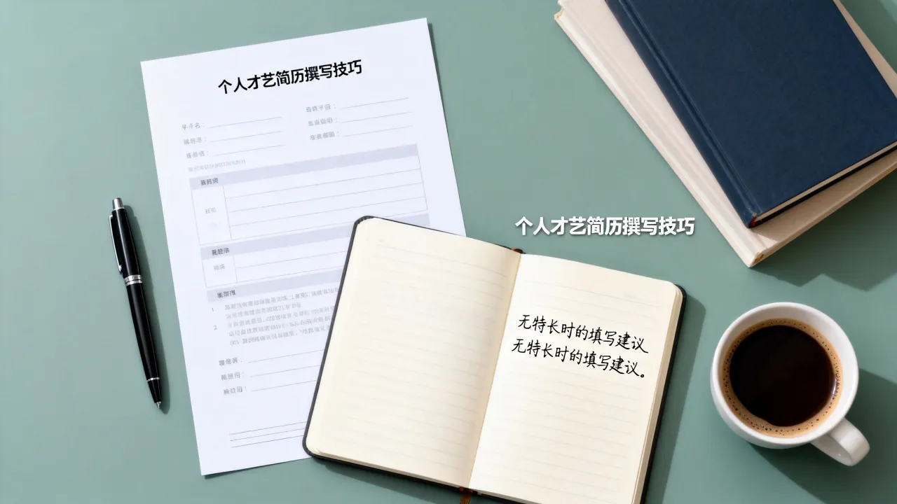 个人才艺简历怎么写，没有任何才艺特长怎么填写-图1