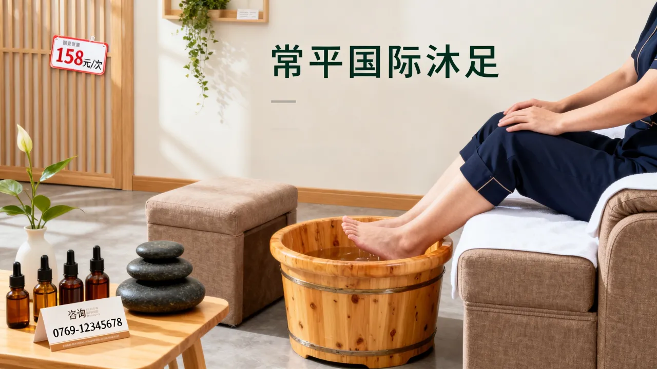 常平国际沐足哪家好，常平国际沐足多少钱一次？-图1