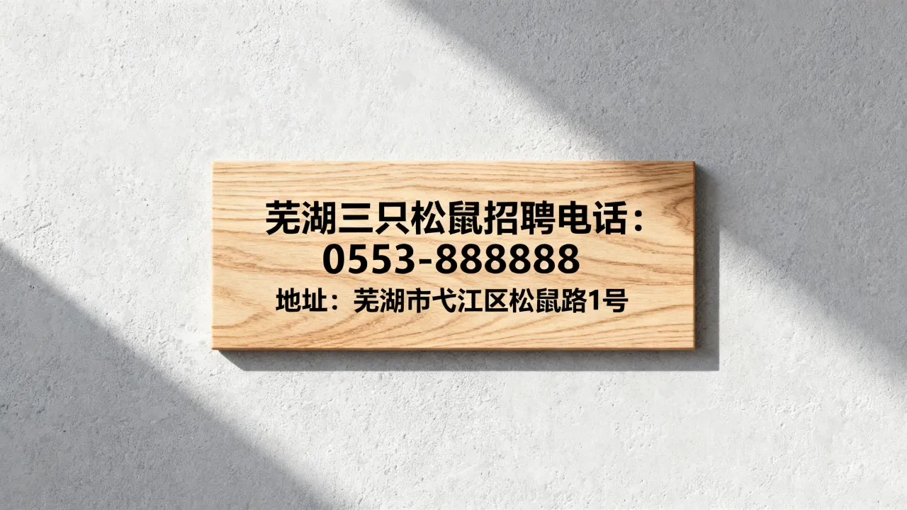 芜湖三只松鼠招聘电话是多少?三只松鼠芜湖招聘电话在哪-图3 芜湖三只松鼠招聘电话是多少?三只松鼠芜湖招聘电话在哪-图3