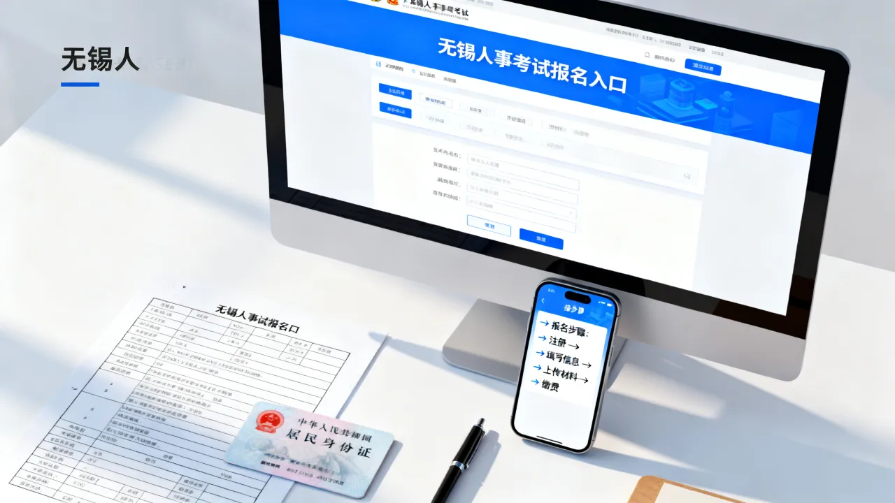 江苏无锡人事考试怎么报名,无锡人事考试报名入口及条件是什么?