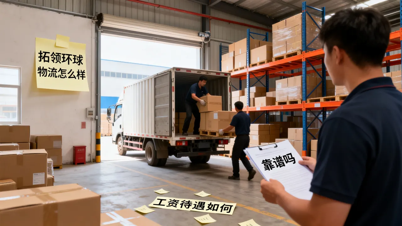 拓领环球物流怎么样,拓领环球物流靠谱吗工资待遇如何?-图1 拓领环球物流怎么样,拓领环球物流靠谱吗工资待遇如何?-图1