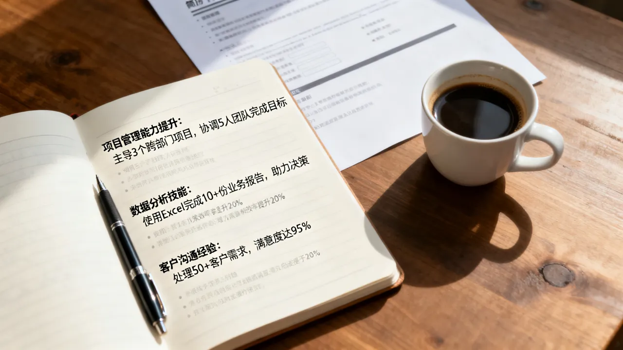 简历中工作收获怎么写,工作收获怎么写才能吸引HR?-图1 简历中工作收获怎么写,工作收获怎么写才能吸引HR?-图1