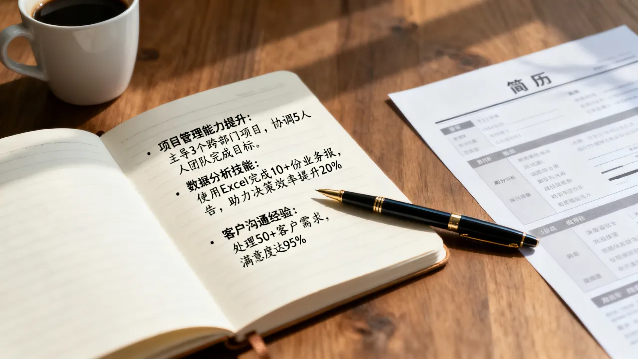 简历中工作收获怎么写,工作收获怎么写才能吸引HR?-图2 简历中工作收获怎么写,工作收获怎么写才能吸引HR?-图2