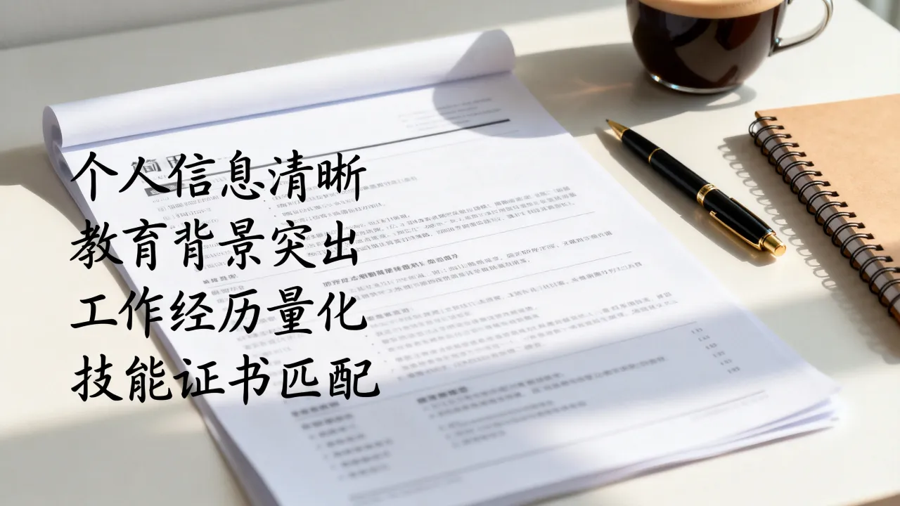 个人简历应该怎么做？，吸引招聘者的简历怎么写？-图1