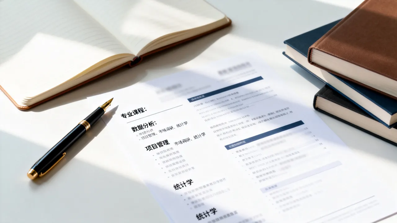 简历专业课程怎么写,哪些课程最能给简历加分-图1 简历专业课程怎么写,哪些课程最能给简历加分-图1