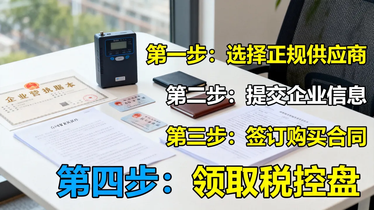如何购买税控盘?,企业购买税控盘的具体流程是什么?-图2 如何购买税控盘?,企业购买税控盘的具体流程是什么?-图2