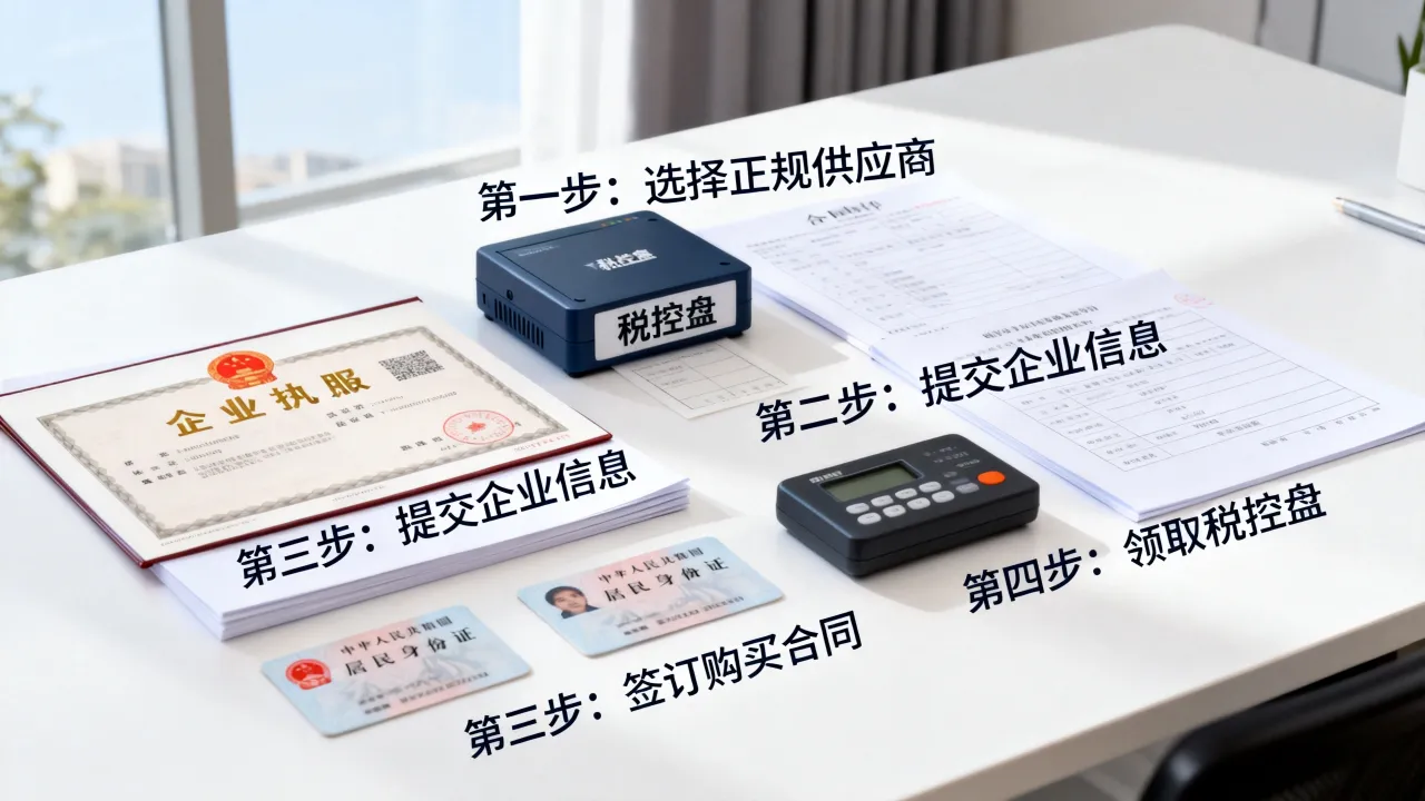 如何购买税控盘?,企业购买税控盘的具体流程是什么?-图3 如何购买税控盘?,企业购买税控盘的具体流程是什么?-图3