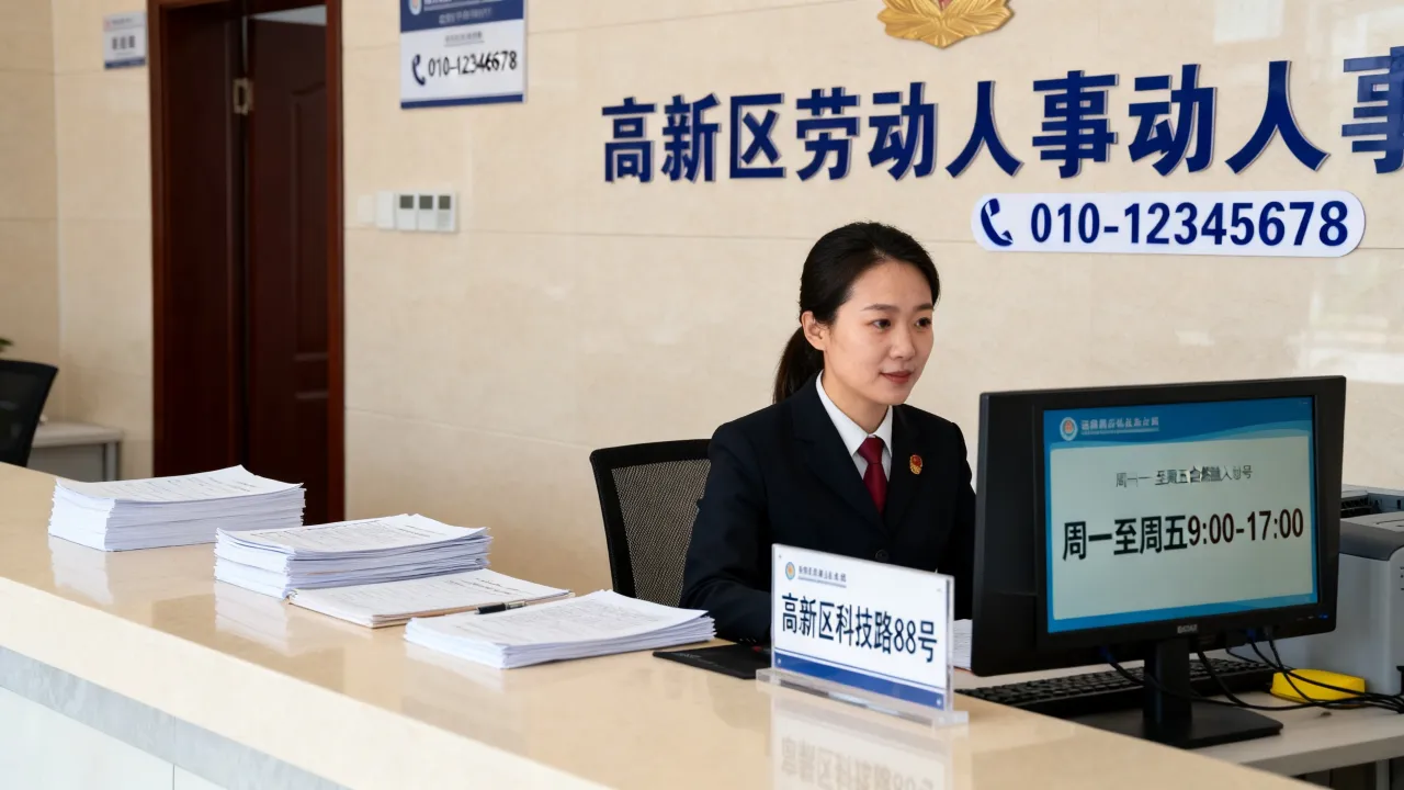 高新区劳动人事局电话地址在哪,高新区劳动人事局官网上班时间查询-图1 高新区劳动人事局电话地址在哪,高新区劳动人事局官网上班时间查询-图1