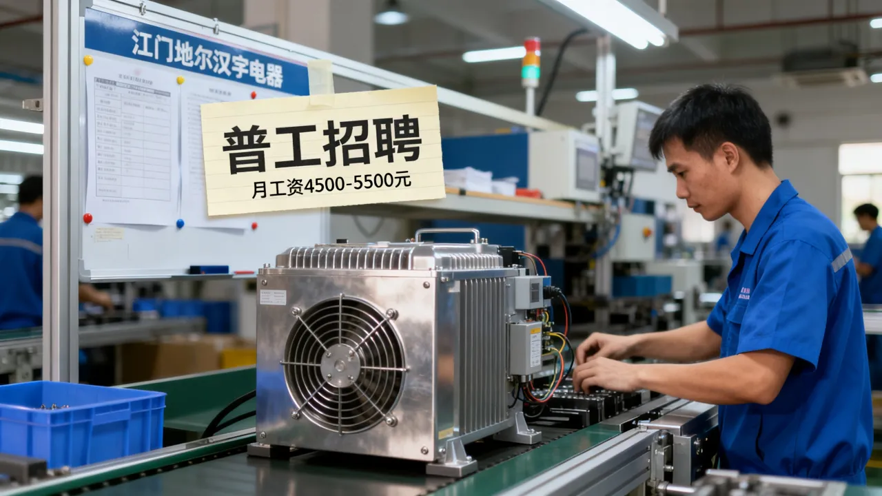 江门地尔汉宇电器招聘普工吗,一个月工资多少?-图1 江门地尔汉宇电器招聘普工吗,一个月工资多少?-图1