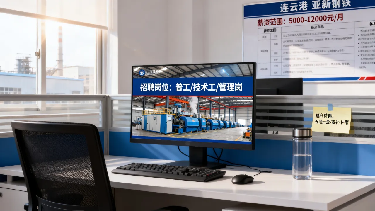 连云港亚新钢铁招聘待遇怎么样？工资多少钱一个月-图2