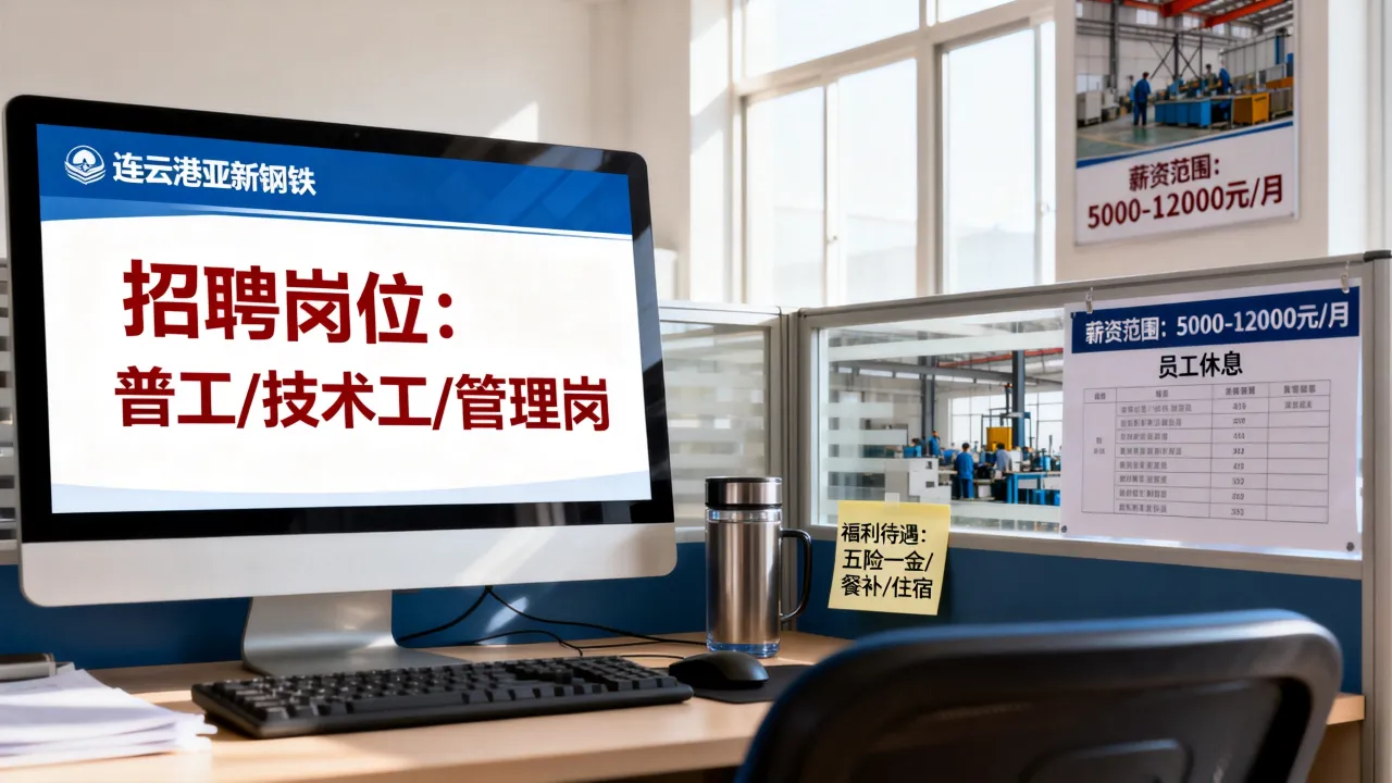 连云港亚新钢铁招聘待遇怎么样？工资多少钱一个月-图3