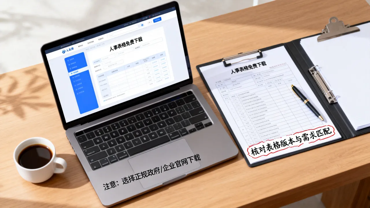 人事表格在哪里可以免费下载,人事表格下载有哪些注意事项?
