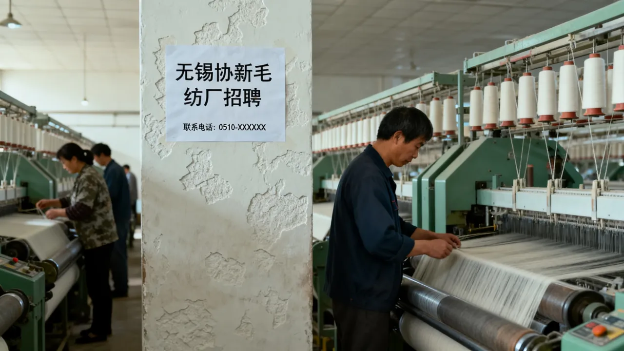 无锡协新毛纺厂招聘吗，无锡协新毛纺厂招聘电话是多少？-图3