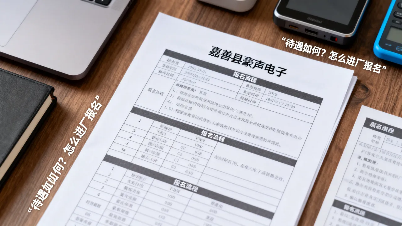 嘉善县豪声电子招聘待遇如何?怎么进厂报名,长尾疑问词-图2 嘉善县豪声电子招聘待遇如何?怎么进厂报名,长尾疑问词-图2