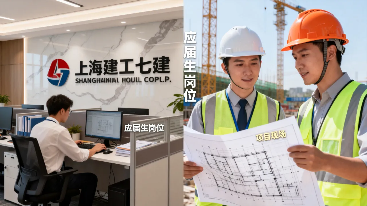 上海建工七建怎么样，应届生值得应聘吗？