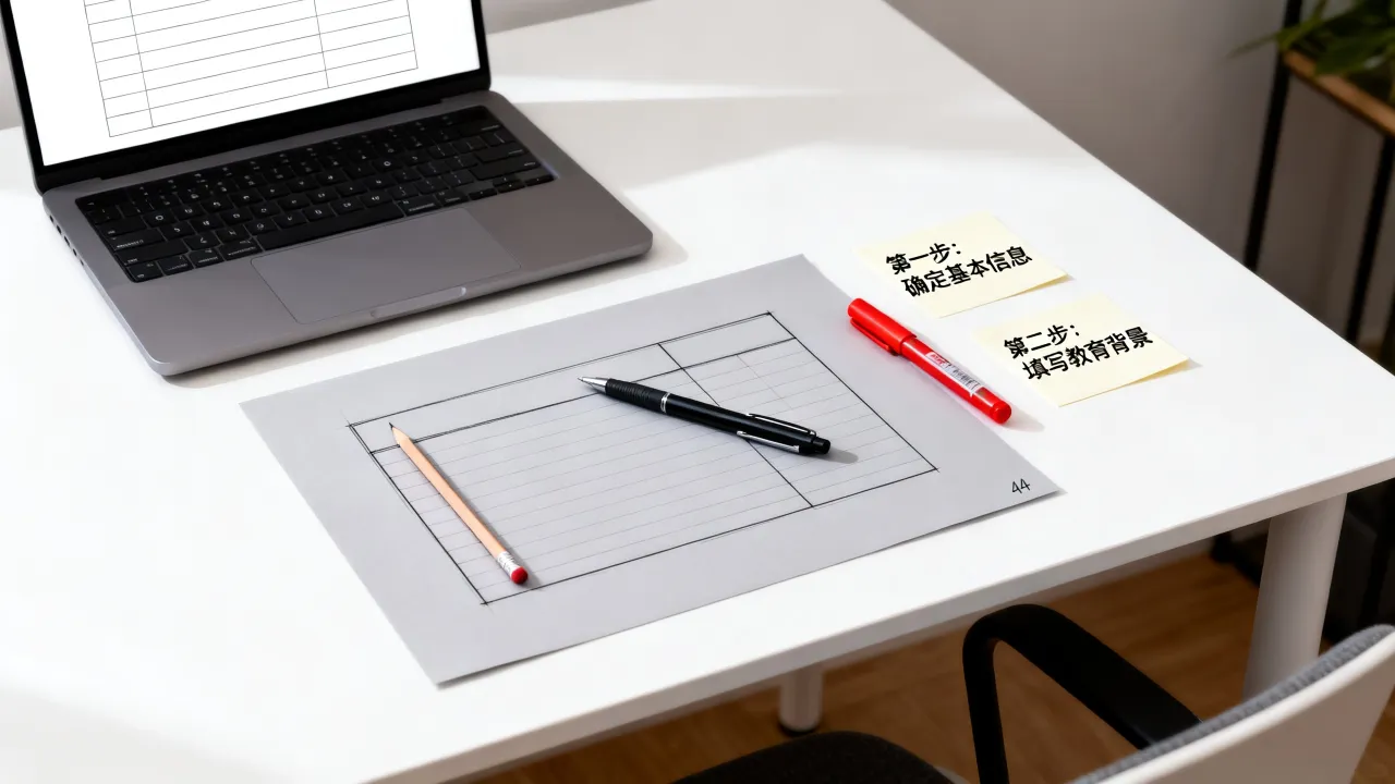 求职简历表格怎么做，求职简历表格制作步骤有哪些-图1