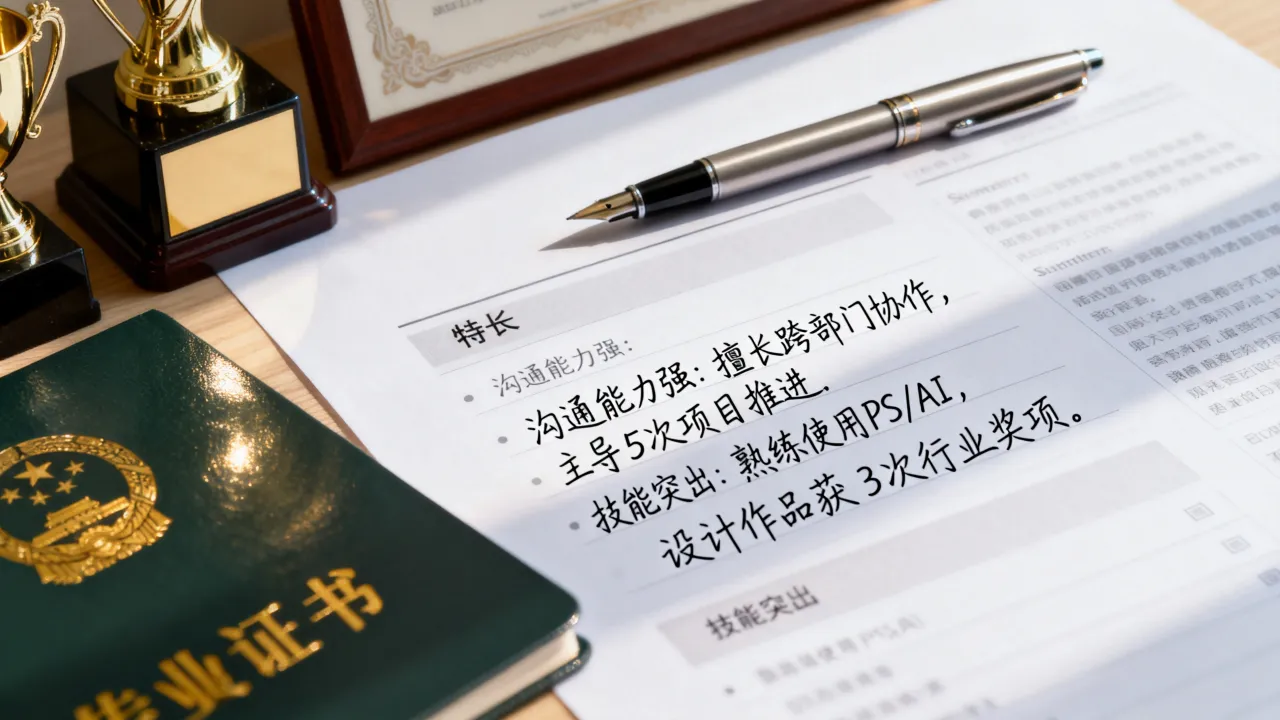 个人简历特长该怎么写?简历特长描写有哪些技巧?-图1 个人简历特长该怎么写?简历特长描写有哪些技巧?-图1