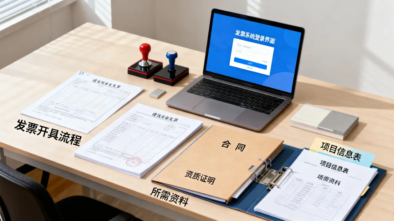 如何开具建筑业发票,建筑业发票怎么开需要什么资料和流程?-图2 如何开具建筑业发票,建筑业发票怎么开需要什么资料和流程?-图2