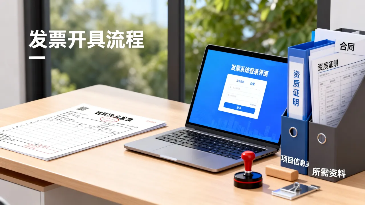 如何开具建筑业发票,建筑业发票怎么开需要什么资料和流程?-图3 如何开具建筑业发票,建筑业发票怎么开需要什么资料和流程?-图3