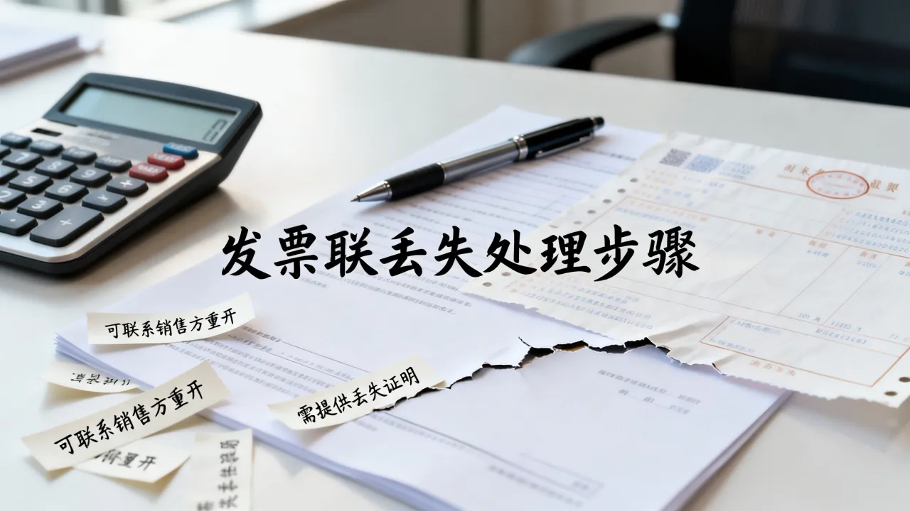 发票联丢失怎么处理,发票联丢失还可以报销吗-图1 发票联丢失怎么处理,发票联丢失还可以报销吗-图1