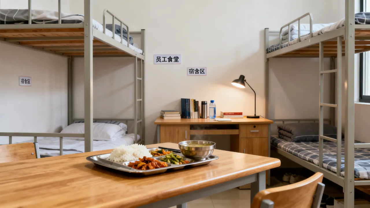 国振家具吃住怎么样？员工伙食住宿条件好不好