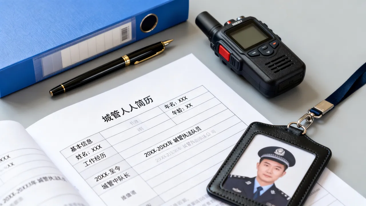 城管个人简历怎么写，城管个人简历范文怎么写-图2