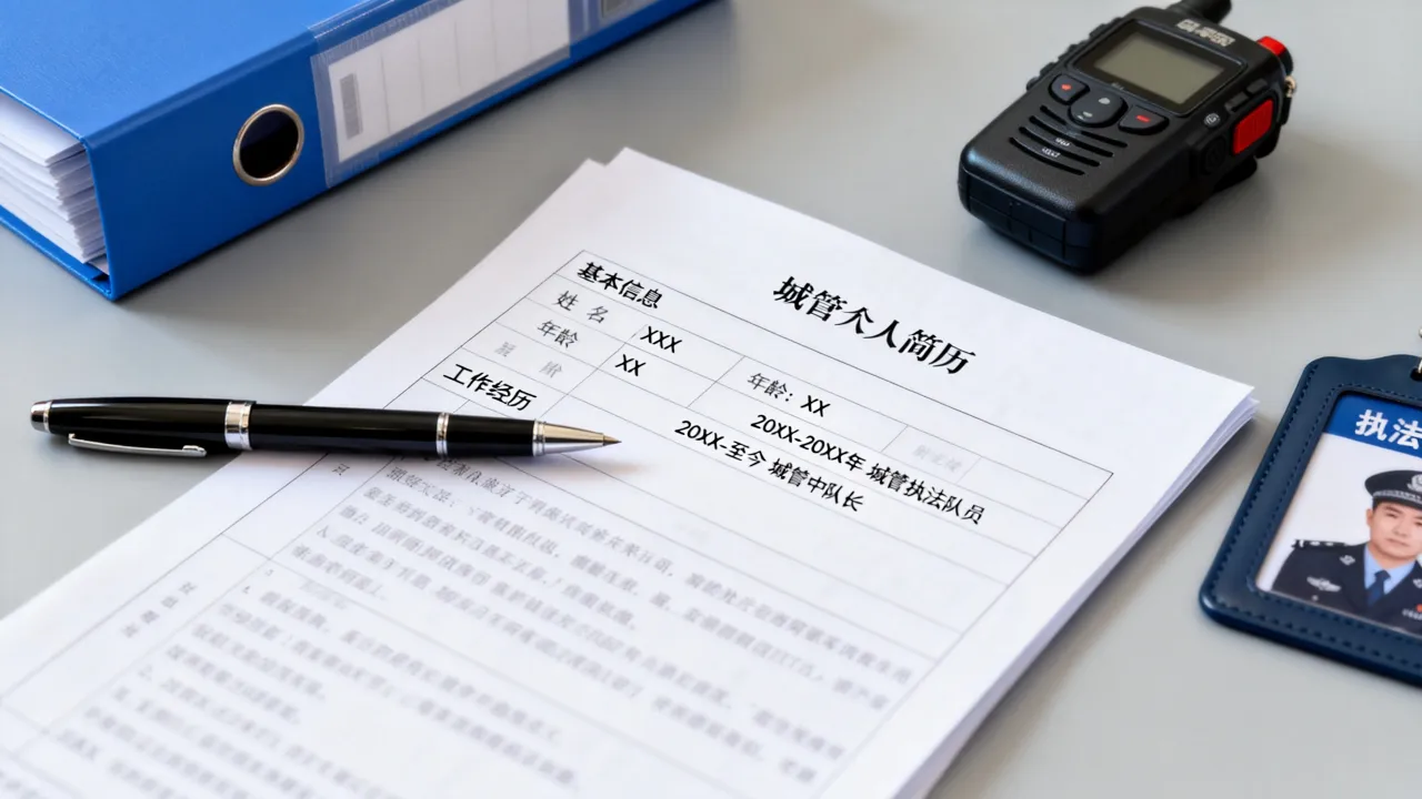 城管个人简历怎么写，城管个人简历范文怎么写-图3