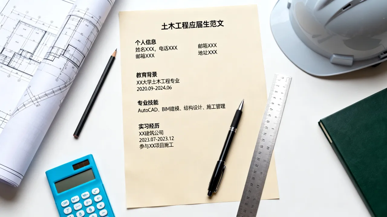 土木工程简历怎么写,土木工程应届生简历范文模板有哪些-图3 土木工程简历怎么写,土木工程应届生简历范文模板有哪些-图3