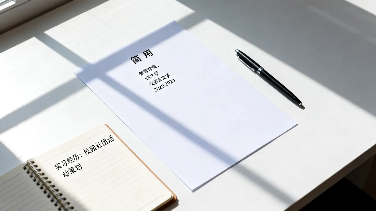 工作经验少简历怎么写,没有经验应届生求职简历如何写?-图1 工作经验少简历怎么写,没有经验应届生求职简历如何写?-图1