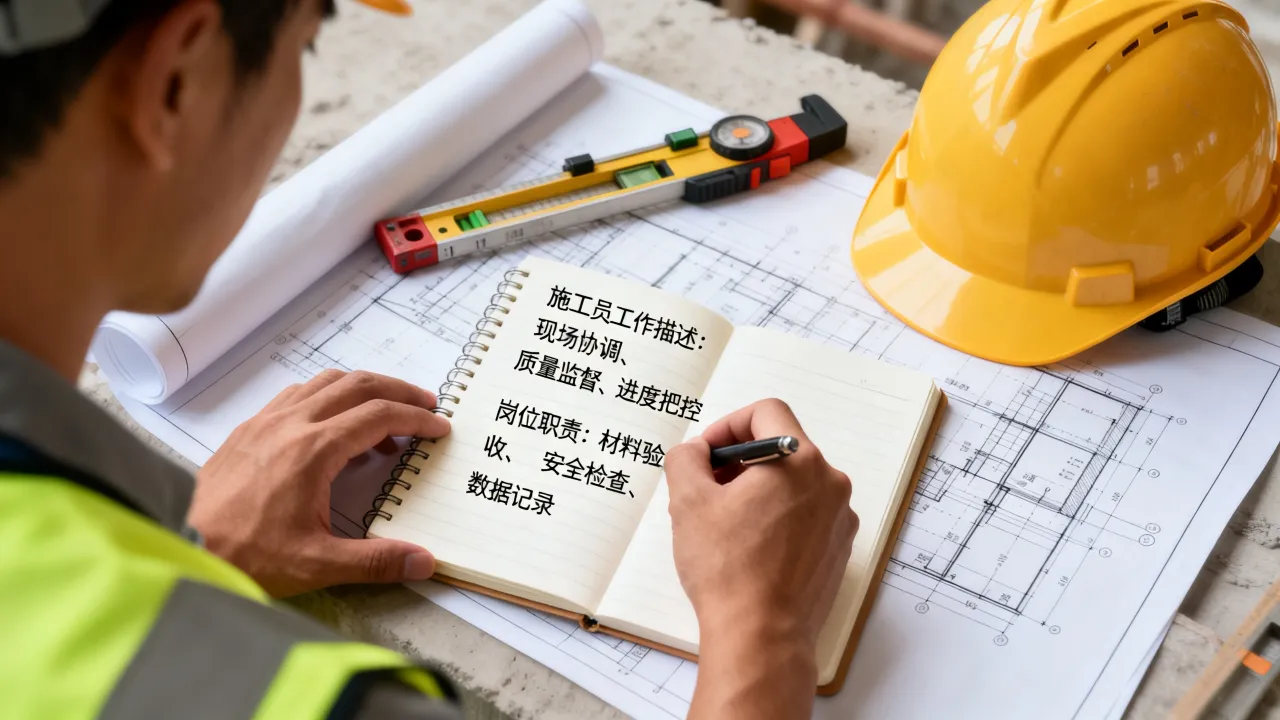 施工员工作描述怎么写，施工员岗位职责怎么写才标准？-图3