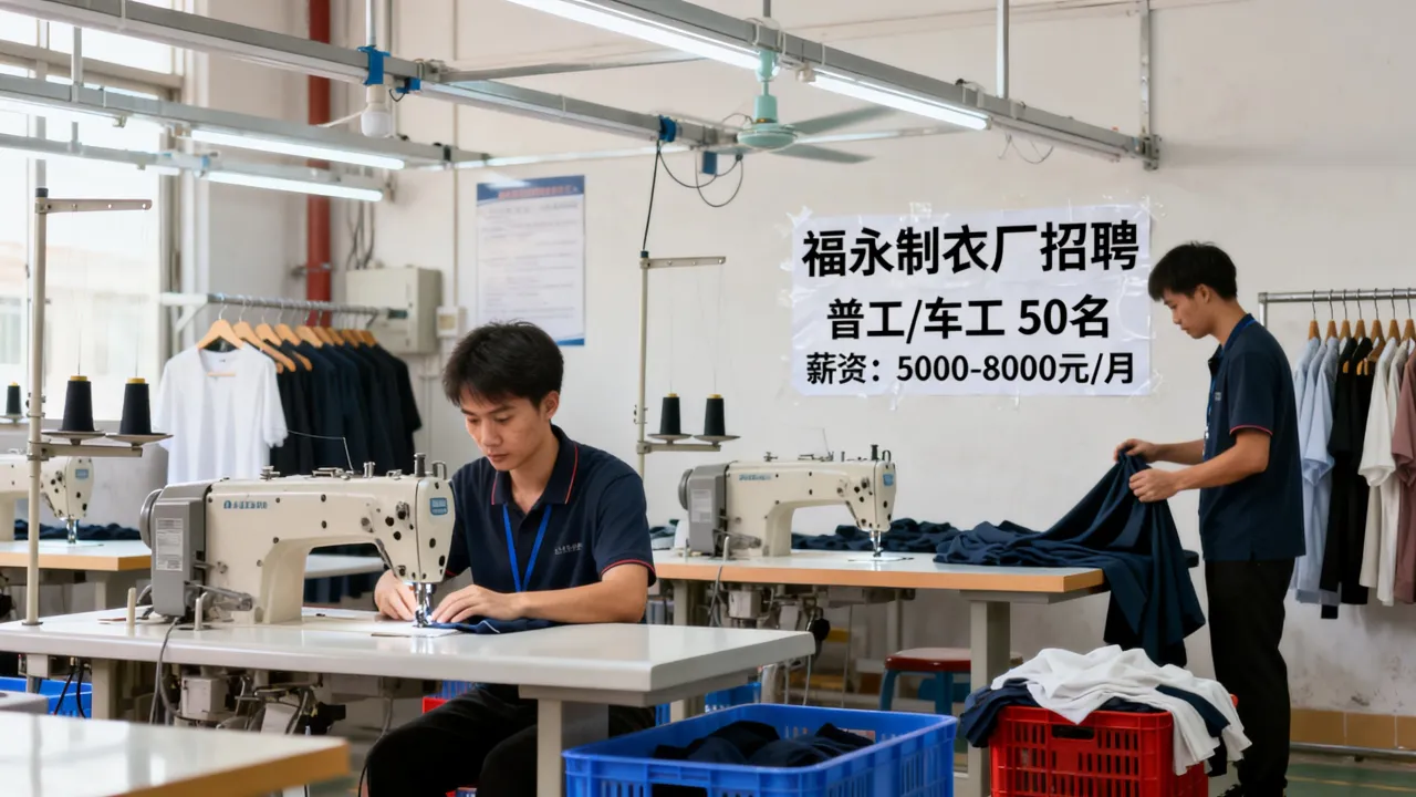 深圳福永制衣厂招聘吗,福永制衣厂最近招工信息在哪看-图2 深圳福永制衣厂招聘吗,福永制衣厂最近招工信息在哪看-图2