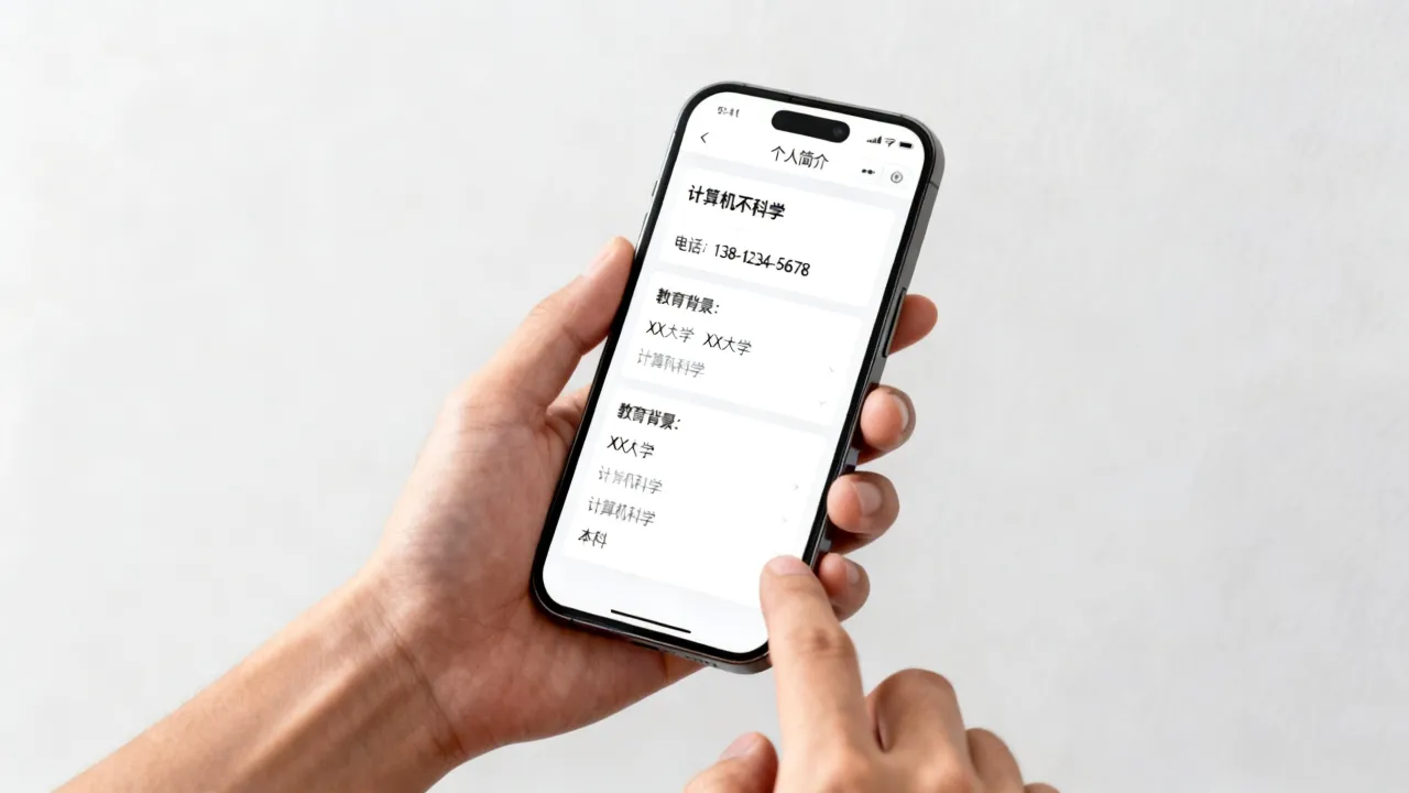 手机上怎么写个人简历,手机简历制作怎么操作-图1 手机上怎么写个人简历,手机简历制作怎么操作-图1