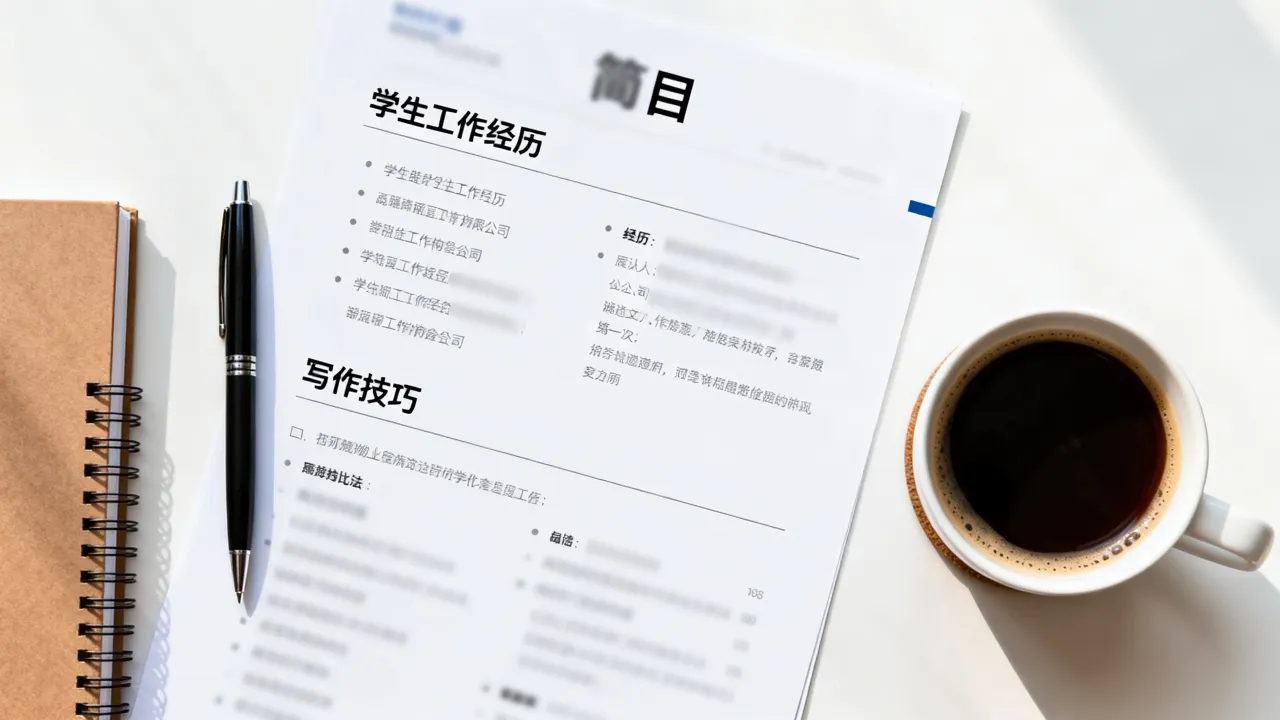简历中学生工作怎么写,有哪些实用的写作技巧-图1 简历中学生工作怎么写,有哪些实用的写作技巧-图1