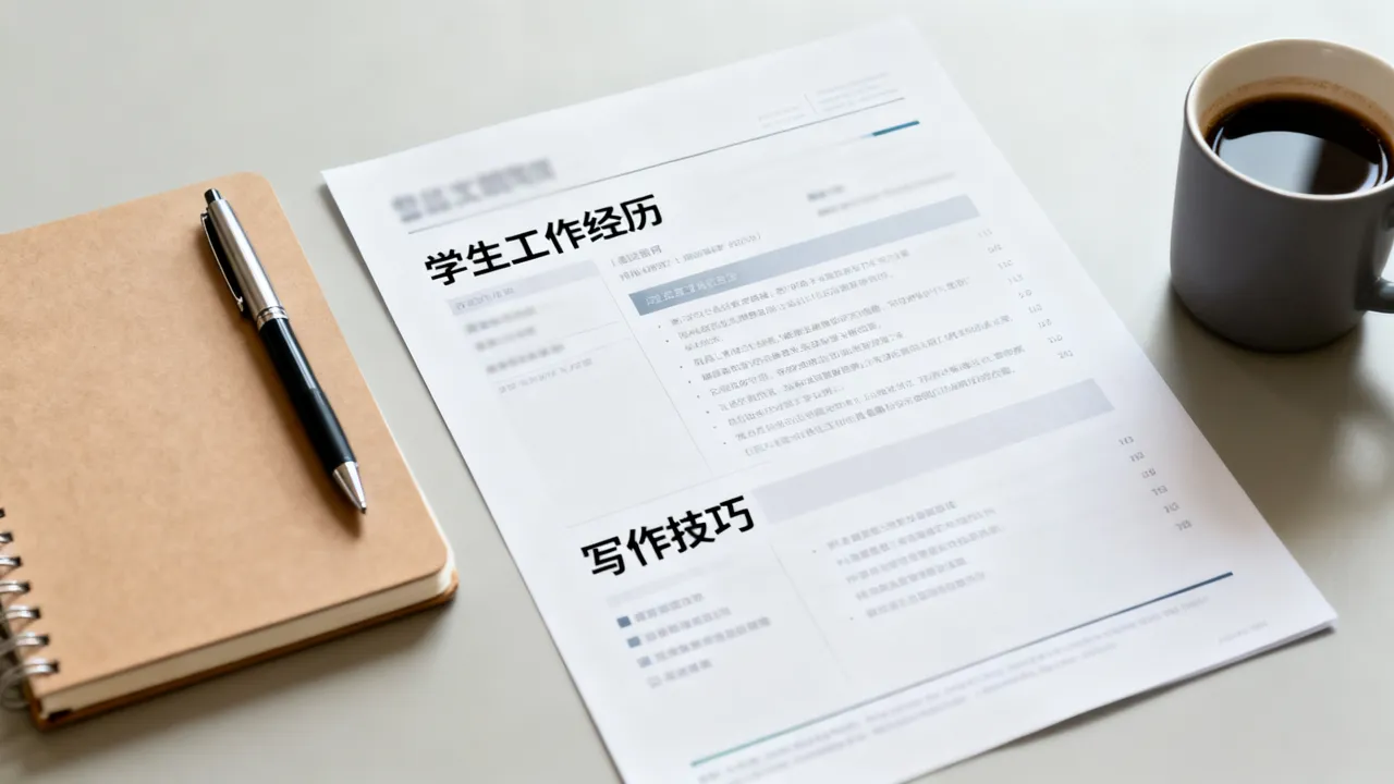 简历中学生工作怎么写,有哪些实用的写作技巧-图2 简历中学生工作怎么写,有哪些实用的写作技巧-图2