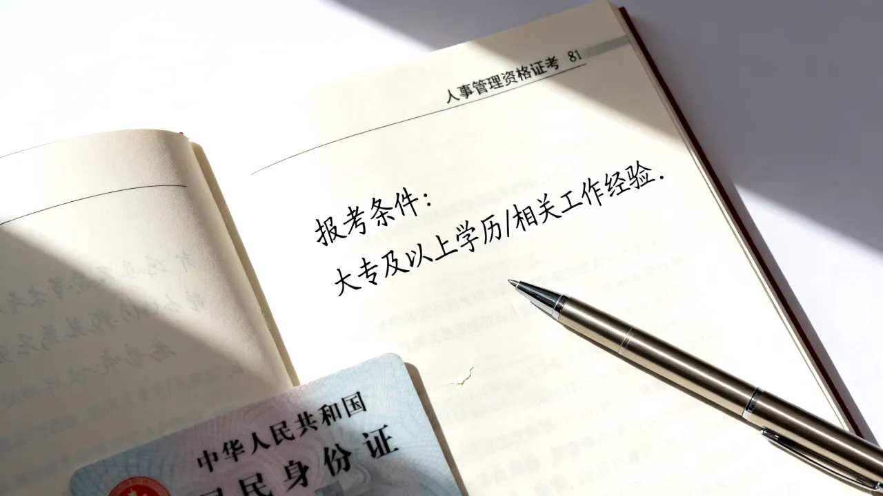 人事管理资格证怎么考?人事管理资格证报考条件有哪些?