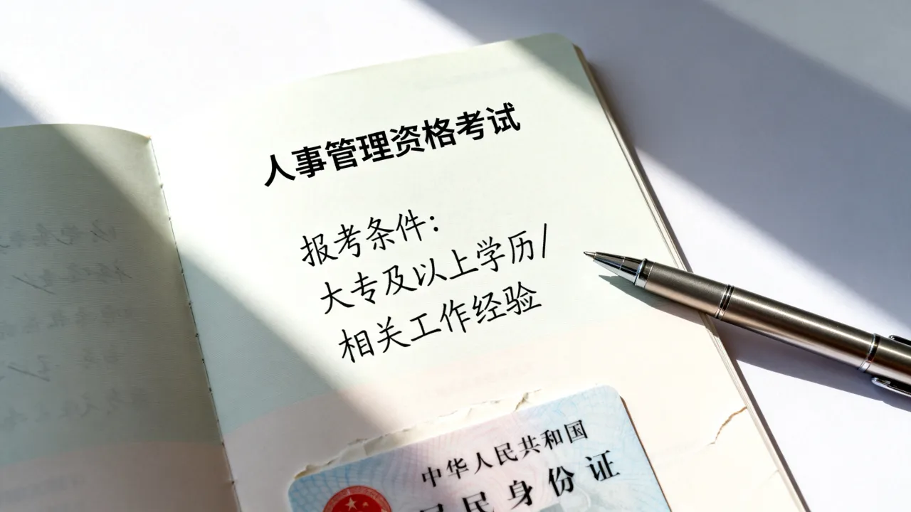 人事管理资格证怎么考?人事管理资格证报考条件有哪些?-图2 人事管理资格证怎么考?人事管理资格证报考条件有哪些?-图2