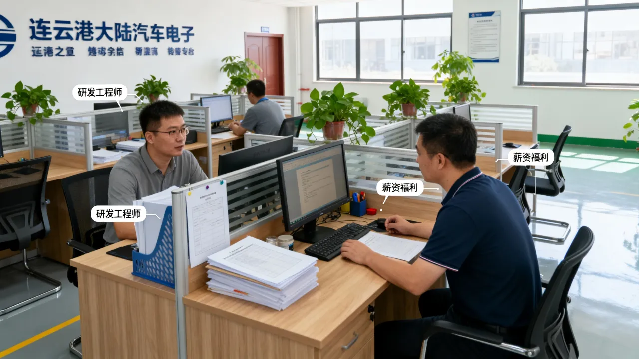 连云港大陆汽车电子招聘怎么样,待遇好吗?-图1 连云港大陆汽车电子招聘怎么样,待遇好吗?-图1