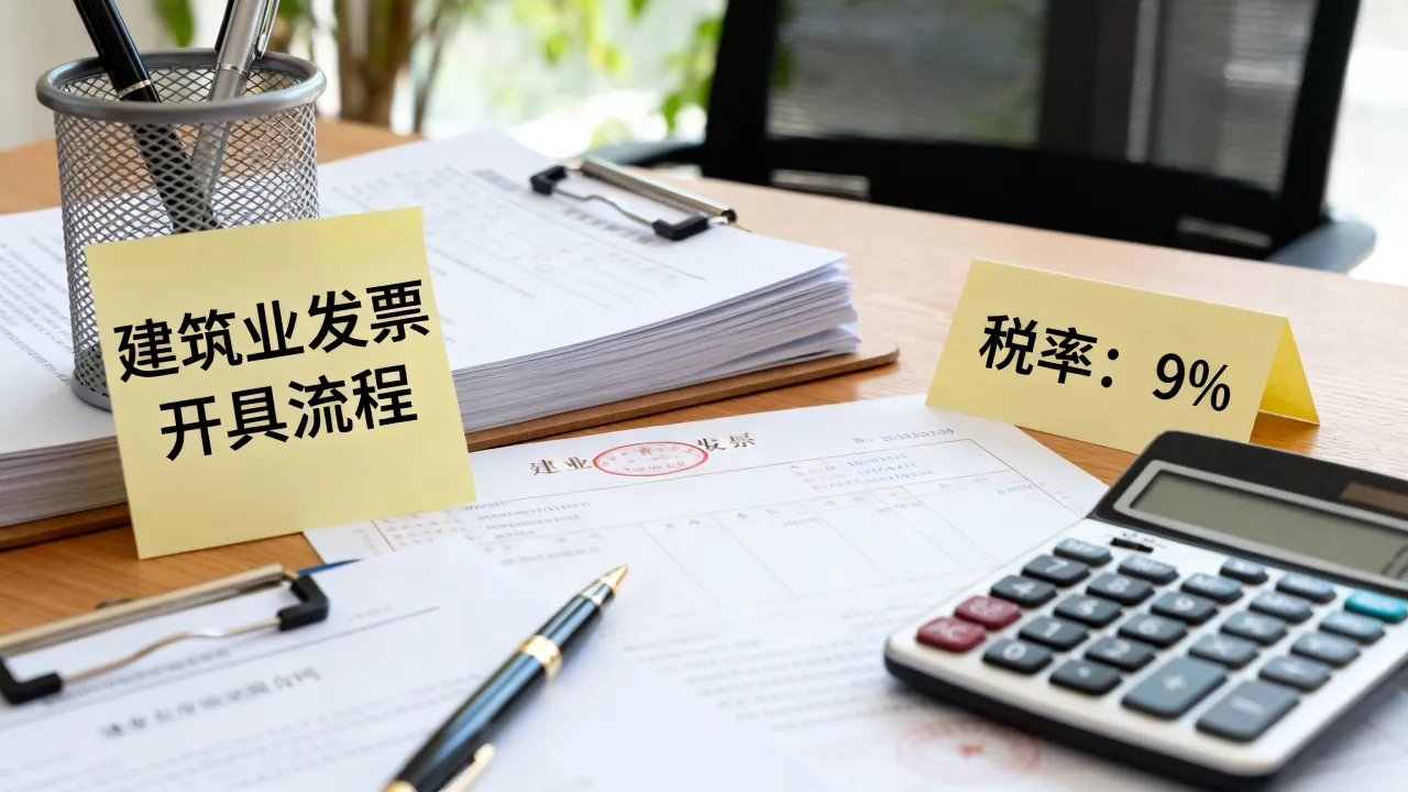建筑业发票如何开具,建筑业发票税率是多少?-图1 建筑业发票如何开具,建筑业发票税率是多少?-图1