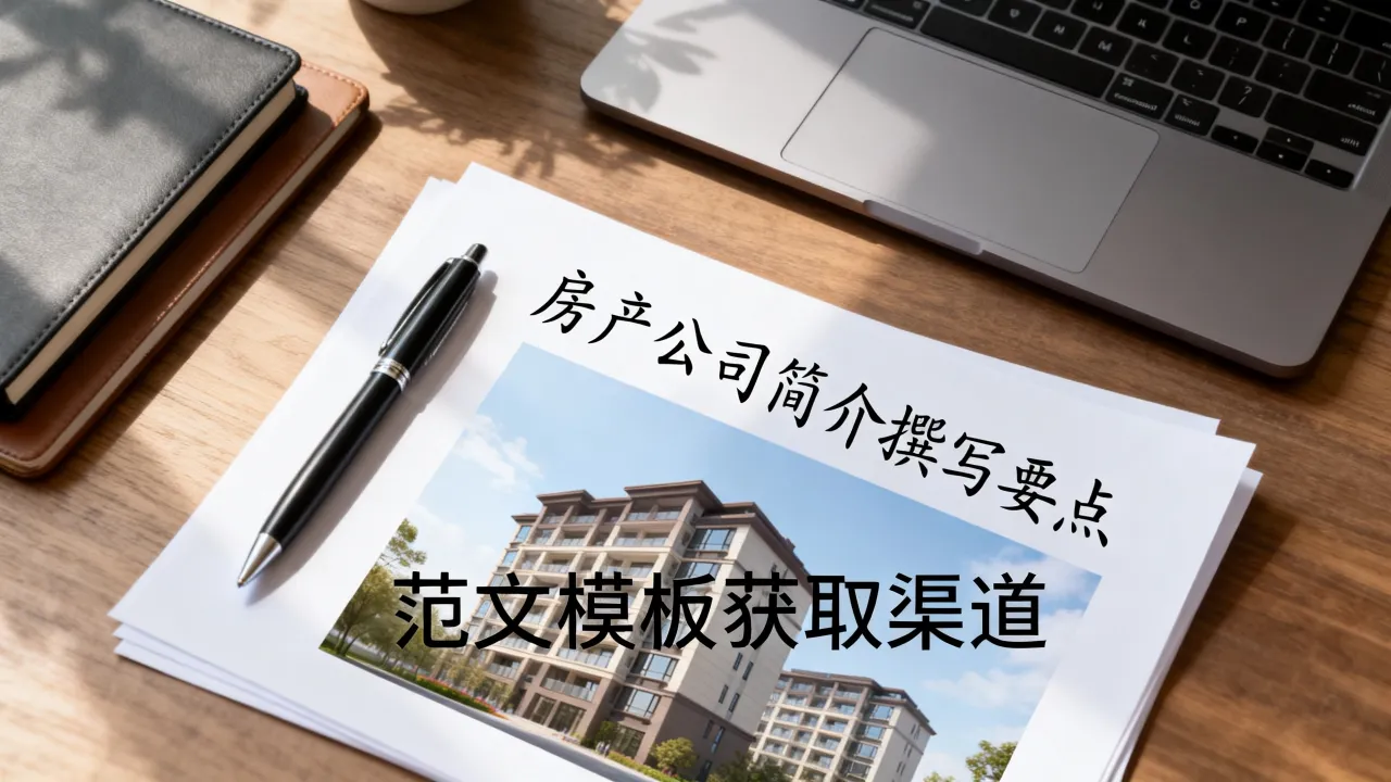 房产公司简介怎么写，房产公司简介范文模板哪里找？-图1