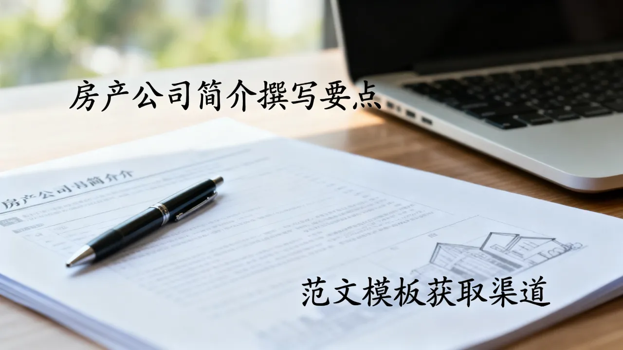 房产公司简介怎么写，房产公司简介范文模板哪里找？-图3