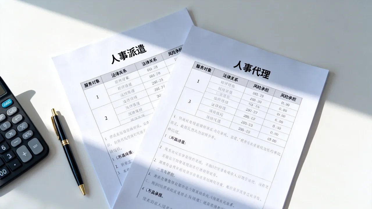 人事派遣和人事代理有什么区别?劳务派遣和人事代理哪个好