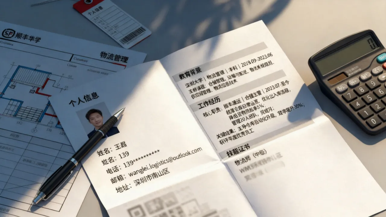 物流管理的简历怎么写,物流管理简历范文模板有哪些?-图1 物流管理的简历怎么写,物流管理简历范文模板有哪些?-图1
