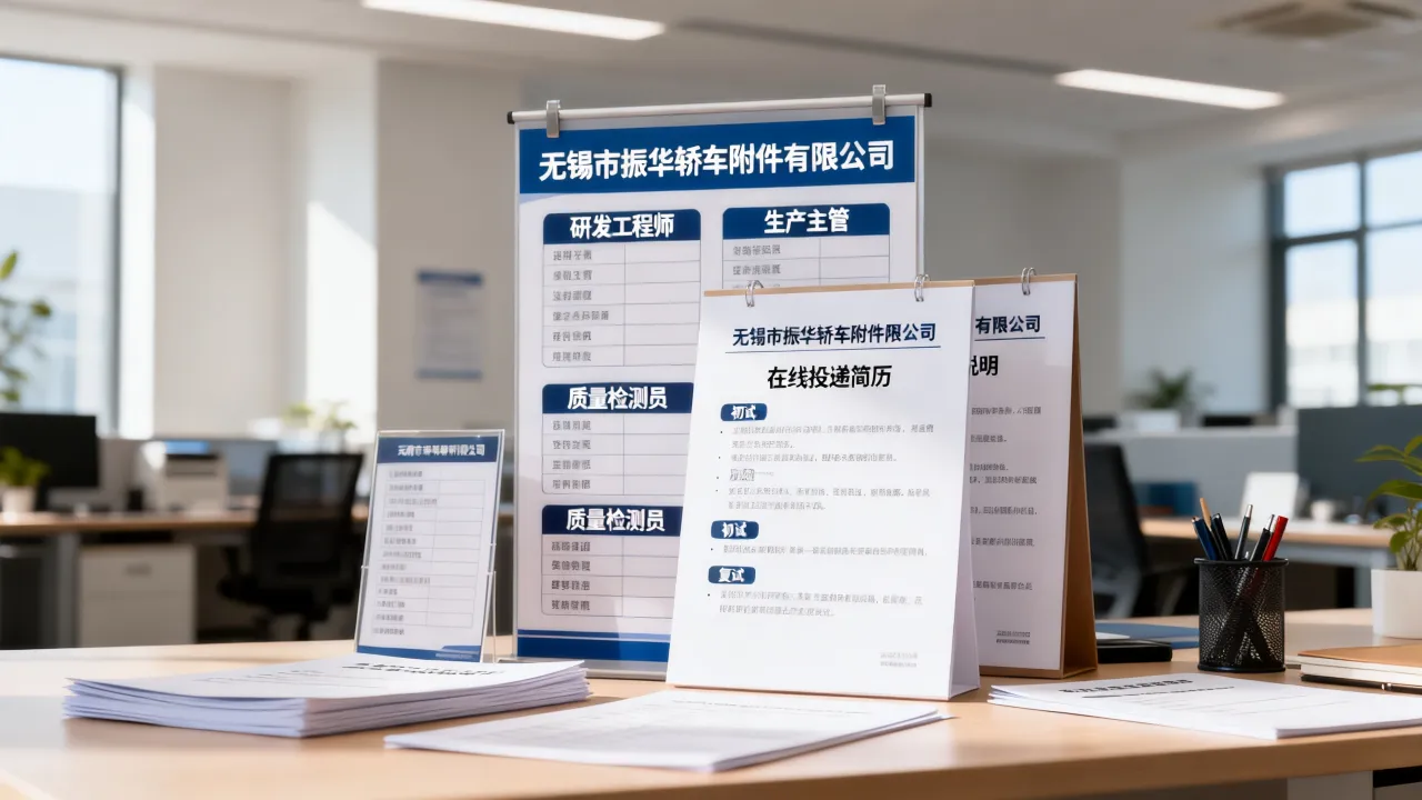 无锡市振华轿车附件有限公司招聘有哪些职位,怎么应聘?-图1 无锡市振华轿车附件有限公司招聘有哪些职位,怎么应聘?-图1